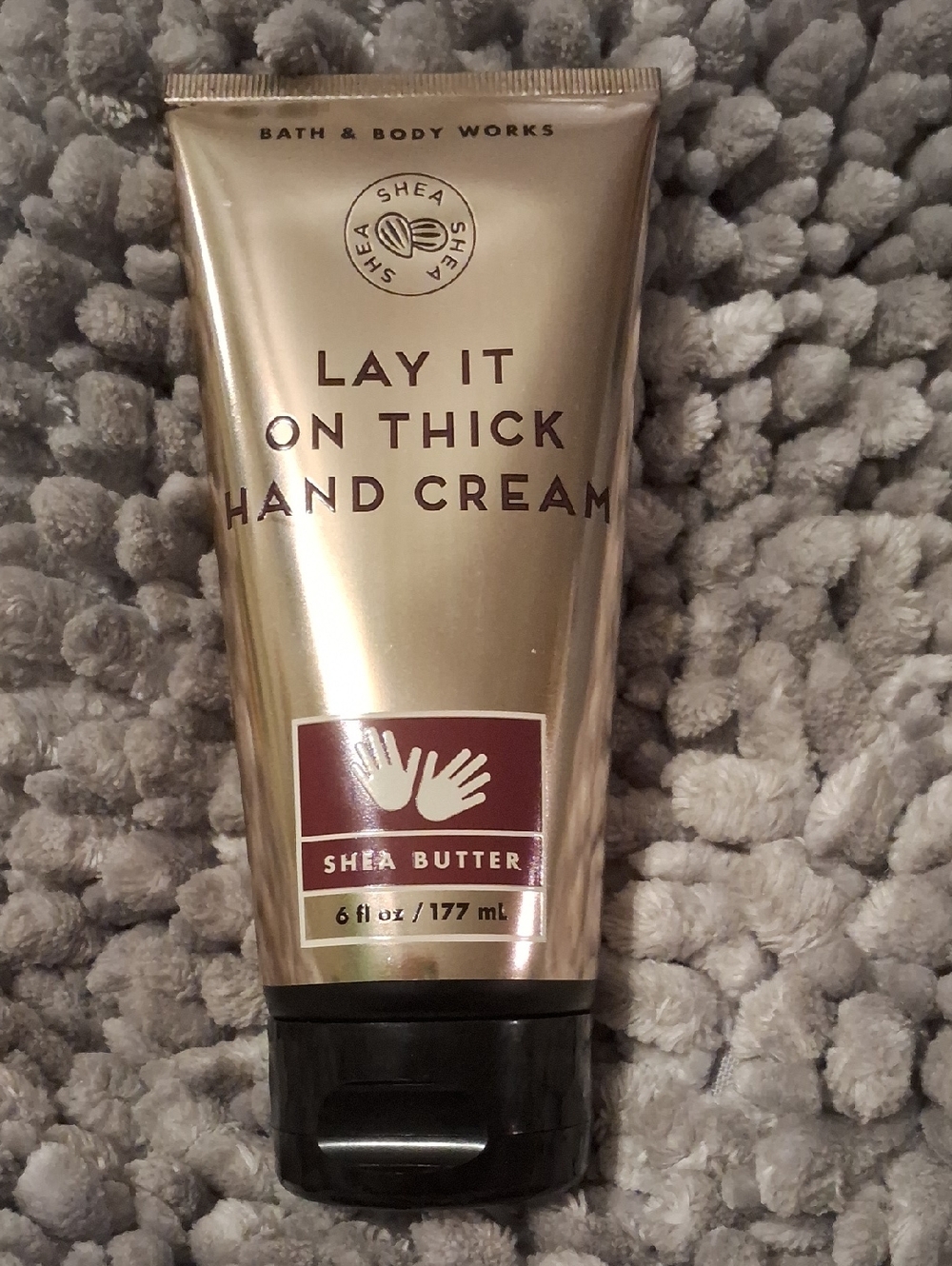 Bath & Body Works Gold Lay It On Thick Shea Butter Hand Cream